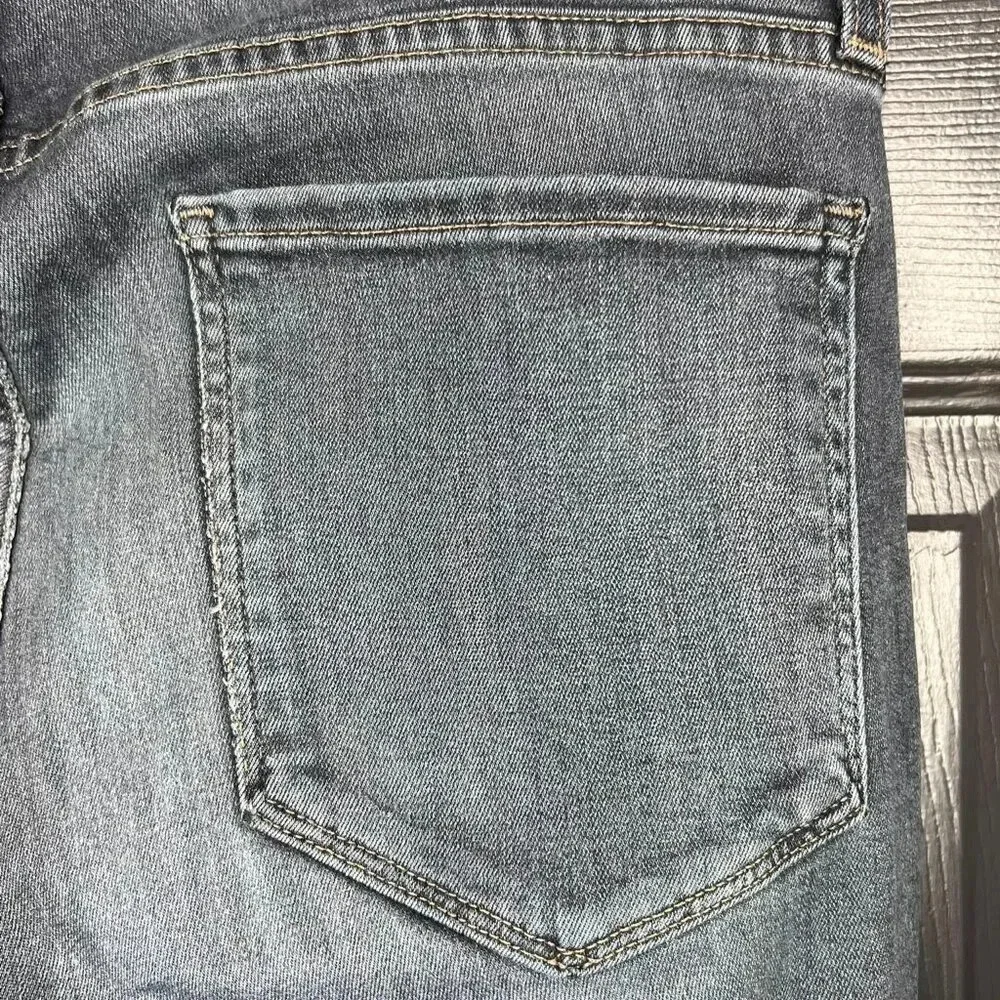 PAIGE Federal Jeans Acid Wash Dark Blue Men's Slim Straight Size 31 - Picture 4 of 13